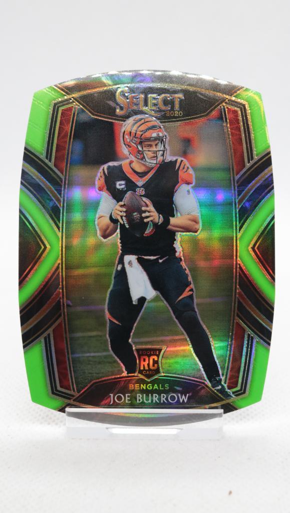 2020 Panini Select - Green Prizm, Joe Burrow #246, (R) (1 of 2)
