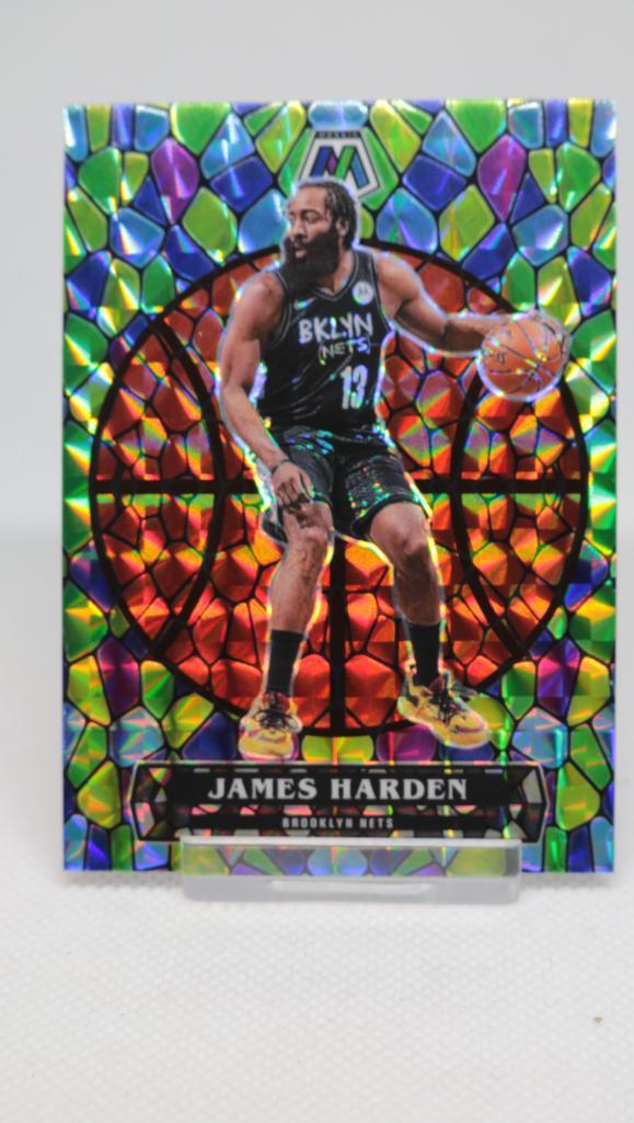 2020-21 Panini Mosaic - Stained Glass, James Harden #8 (1 of 2)
