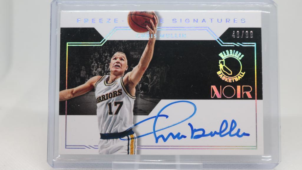 2021 Panini Noir- Freeze Frame, Chris Mullin #FF-CMU, (A) (1 of 2)
