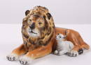 Herend Kingdom Classic Figurine - Lion and Lamb