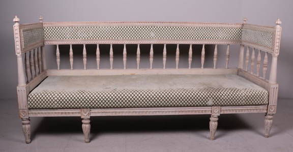 Swedish Gustavian Box Sofa
