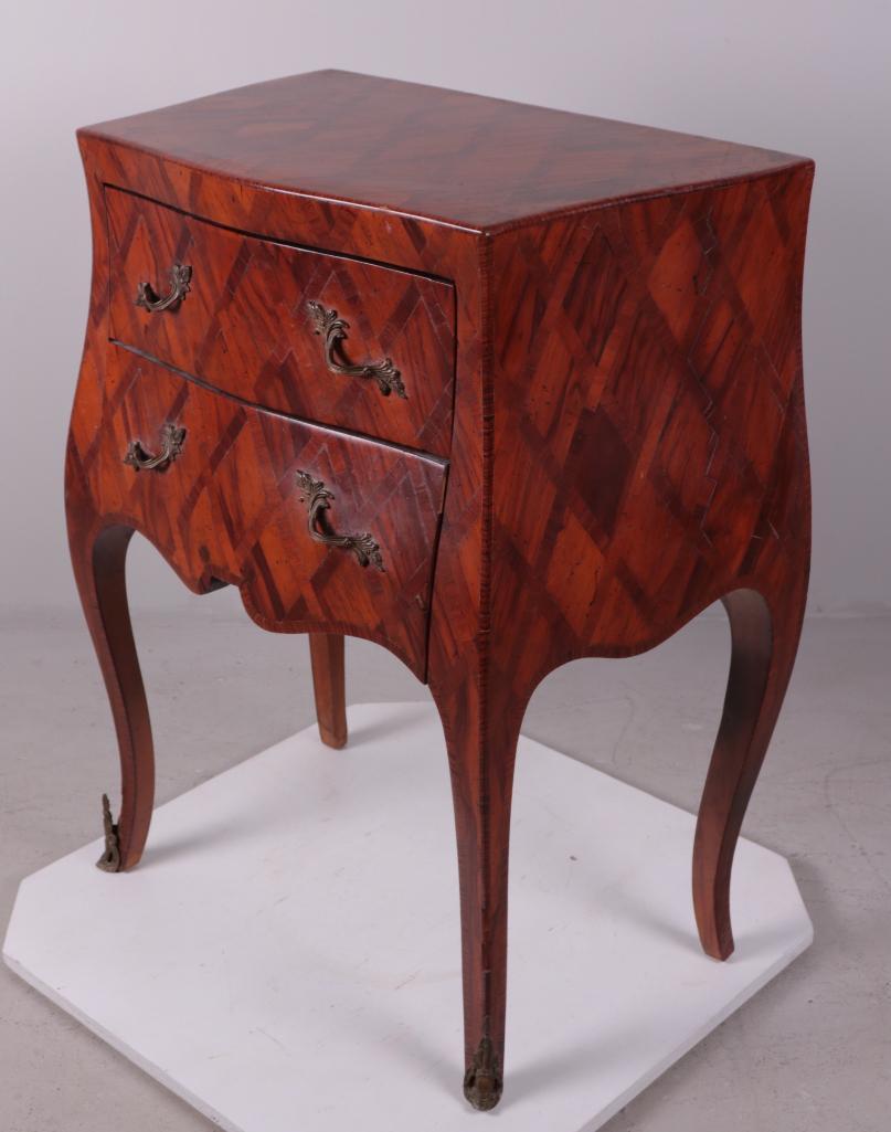 Louis XV Style Parquetry Side Table (1 of 10)