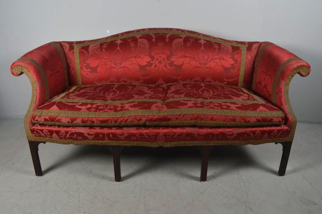 George III Camelback Sofa (1 of 11)