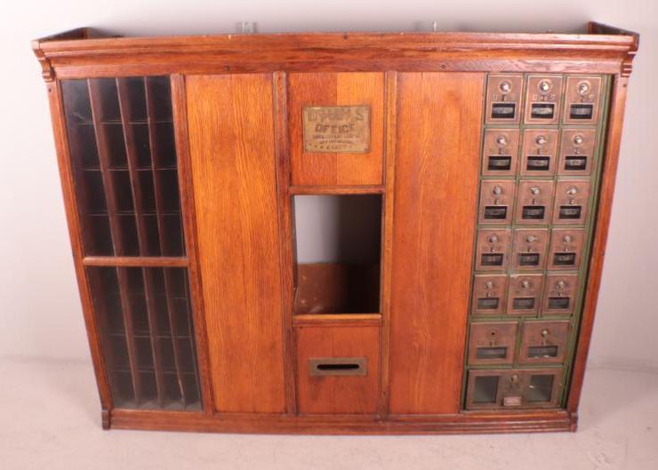 Oak Post Office Window by Corbin (1 of 10)