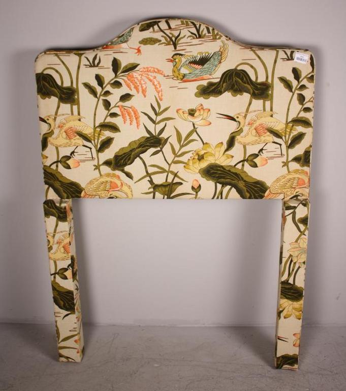 Single Bed Upholstered Headboard (1 of 2)