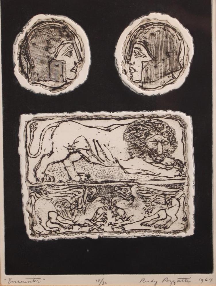 Rudy Pozzatti (American, B 1925) (1 of 7)