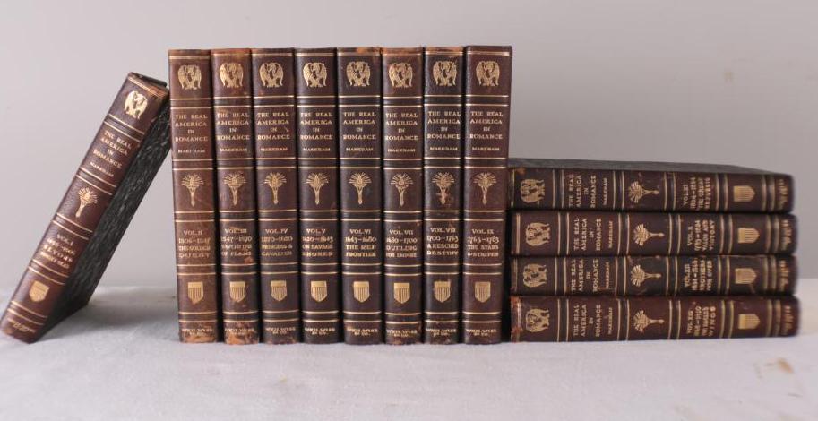Set of The Real America in Romance by Markham (1 of 8)