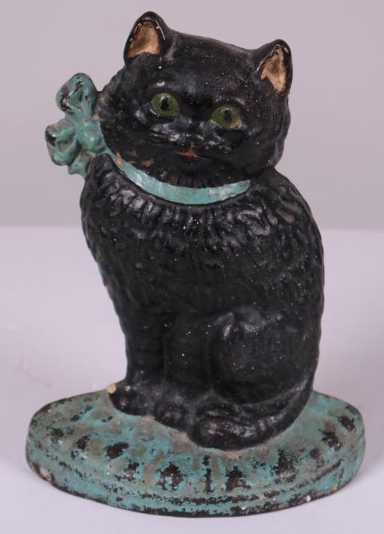 Cast Iron Cat Doorstop (1 of 6)