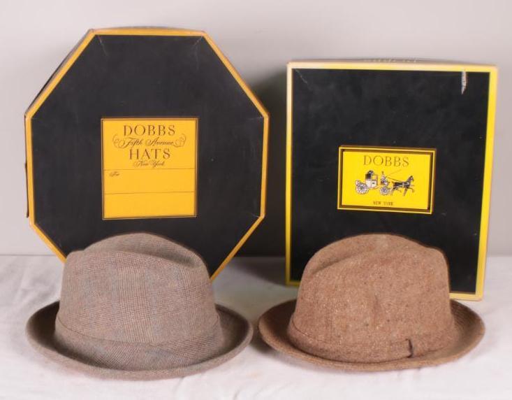 Pair of Vintage Mens Hats (1 of 7)