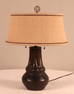 Brown Metal Table Lamp