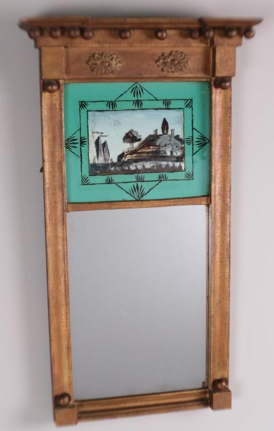 Federal Style Trumeau Mirror (1 of 5)