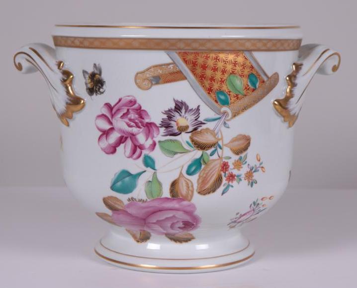 Mottahedeh Floral Cache Pot (1 of 5)