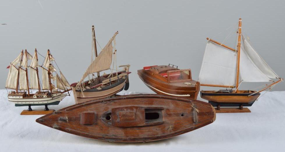 Collection of Model Ships (1 of 6)