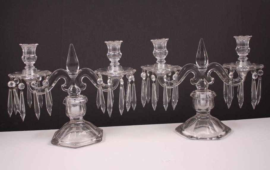 Pair of Old Williamsburg Candelabras (1 of 5)