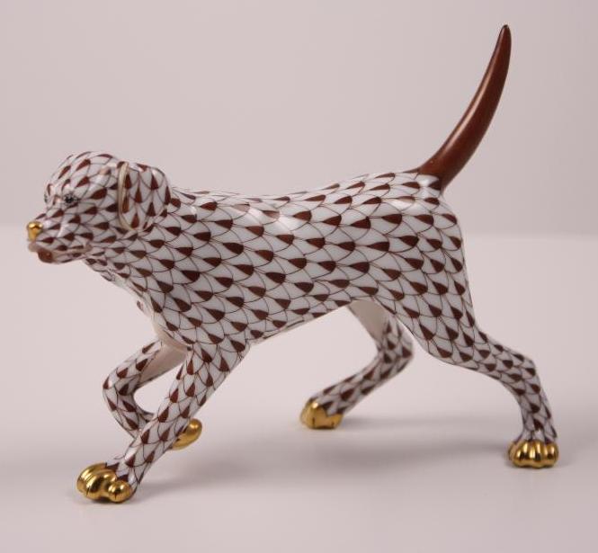 Herend Figurine - Labrador Retriever (1 of 5)