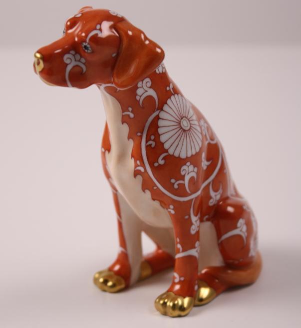 Herend Figurine - Labrador Retriever (1 of 7)