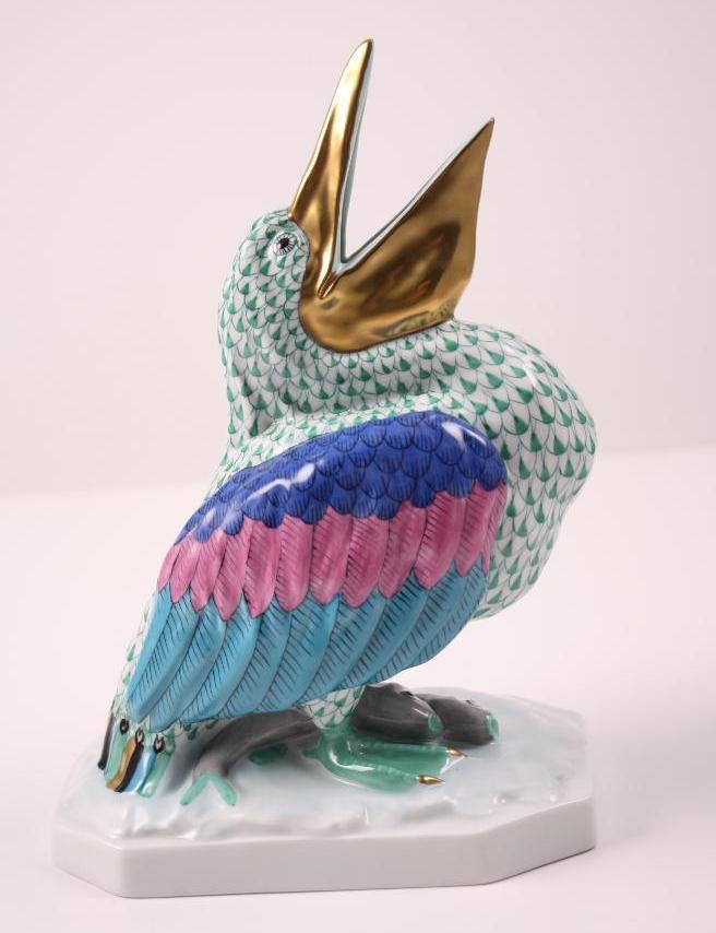 Herend Figurine - Pelican (1 of 7)