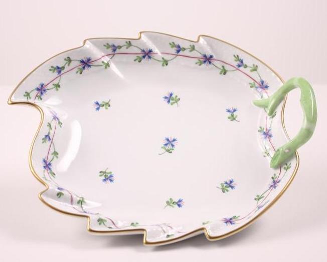 Herend Porcelain - Leaf Dish (1 of 6)
