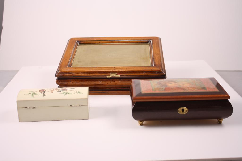Three Dresser Boxes