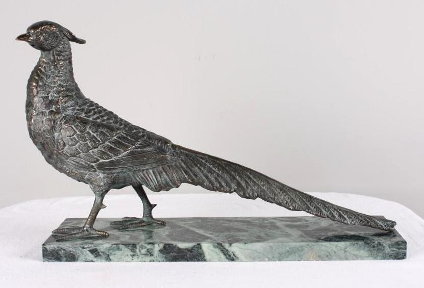 Bronze Sculpture Of A Quail