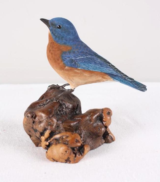 Don Pacey "Blue Bird" #80 Carving (1 of 6)