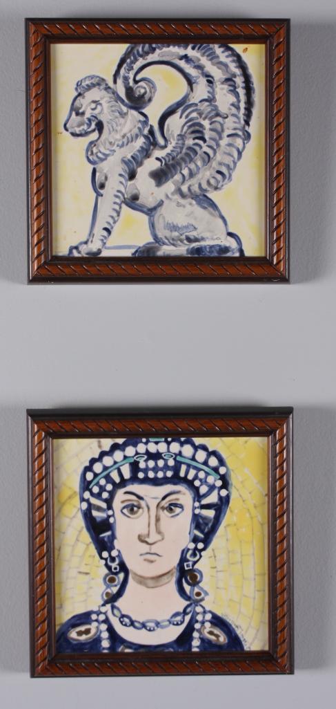 Pair of Framed Dutch Tiles (1 of 7)
