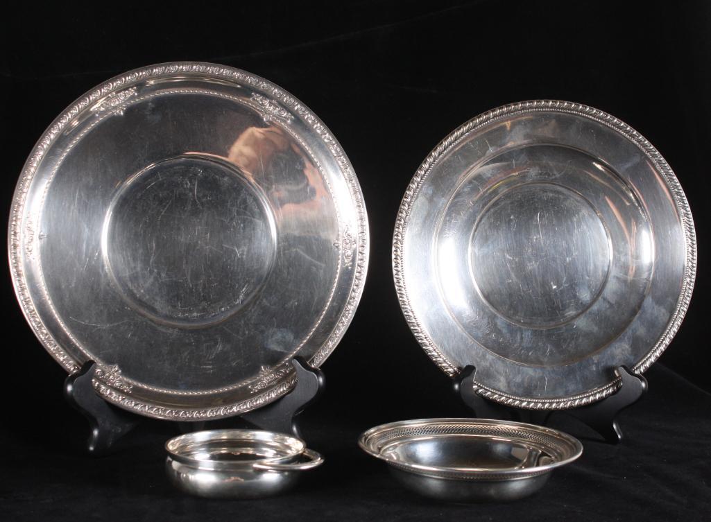 Four Sterling Dishes (1 of 9)