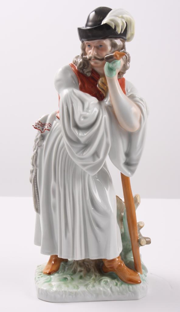 Herend Figurine - Shepard Peasant Man (1 of 7)