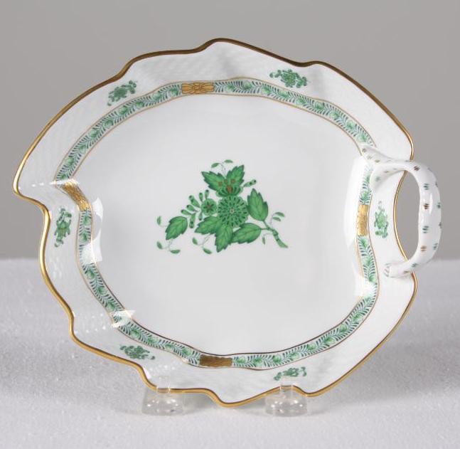 Herend Porcelain - Leaf Shaped DIsh (1 of 3)