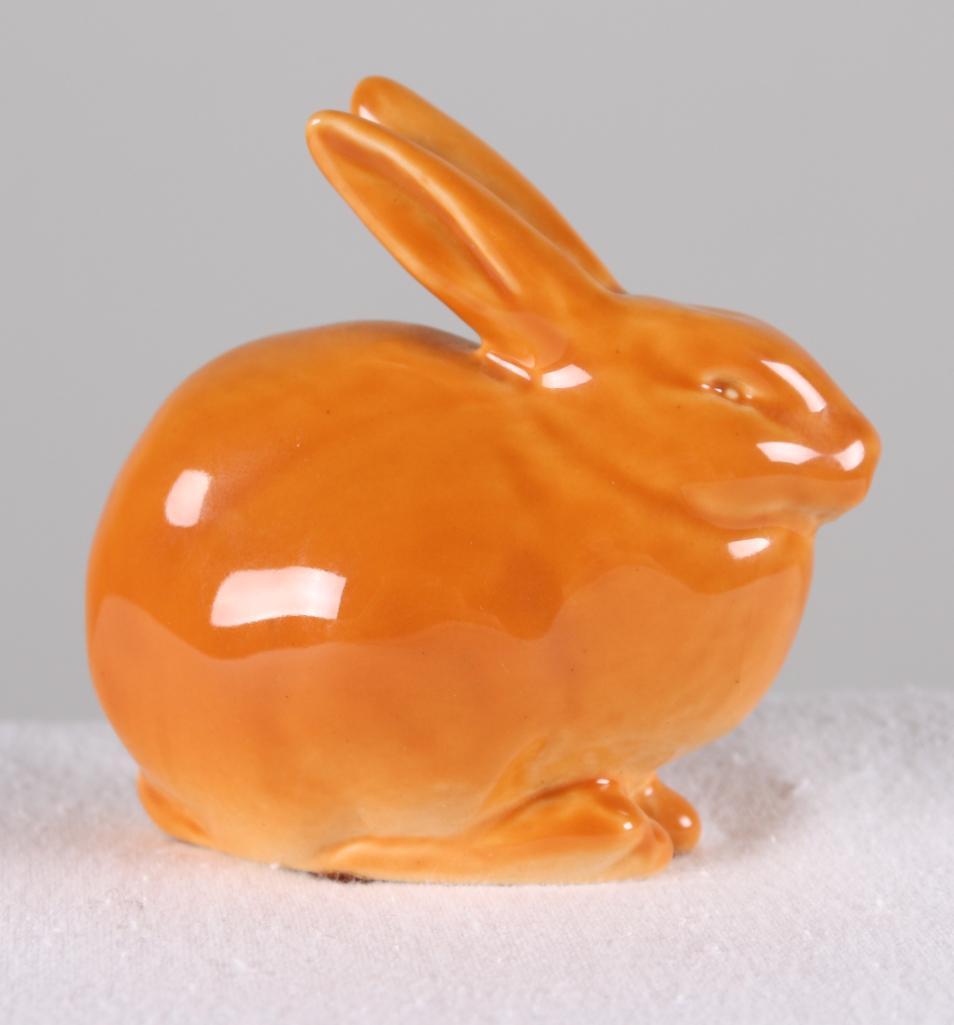 Rookwood Pottery Rabbit Paperweight (1 of 5)