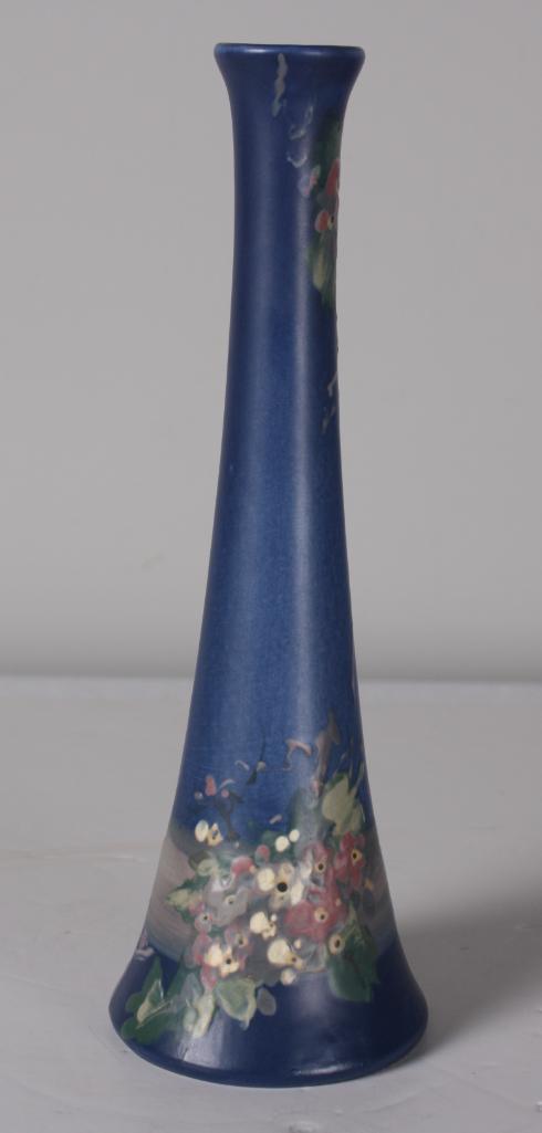 Weller Pottery Hudson Blue Vase (1 of 7)