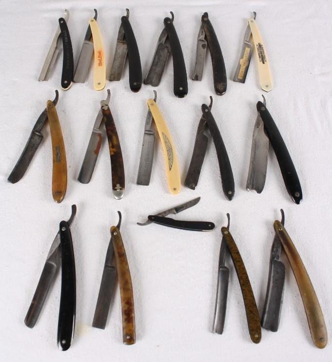 Collection of Sixteen Straight Razors (1 of 7)