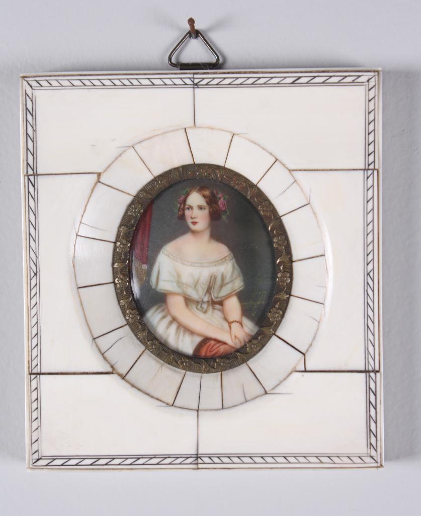 19th C. British School Miniature (1 of 3)