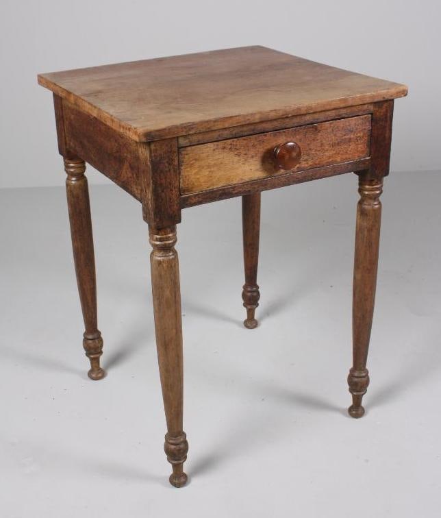 Federal Painted Cherry Work Table (1 of 9)