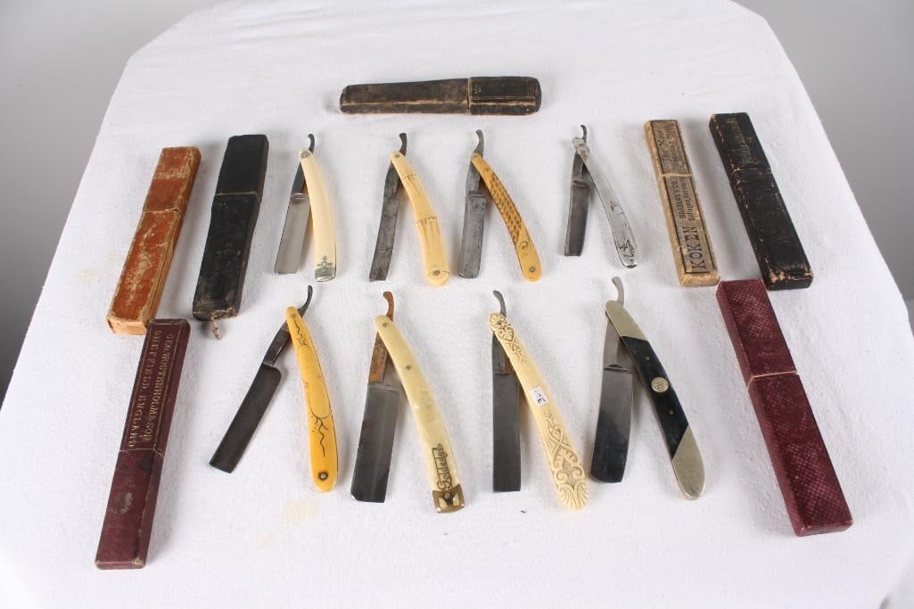 Collection of Molded Straight Razors (1 of 4)