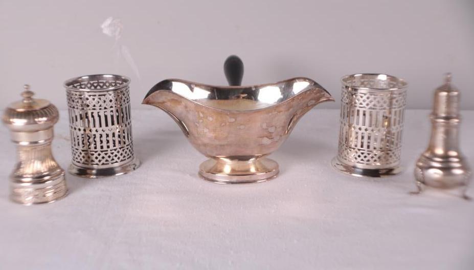 Five Silver Table Items (1 of 7)