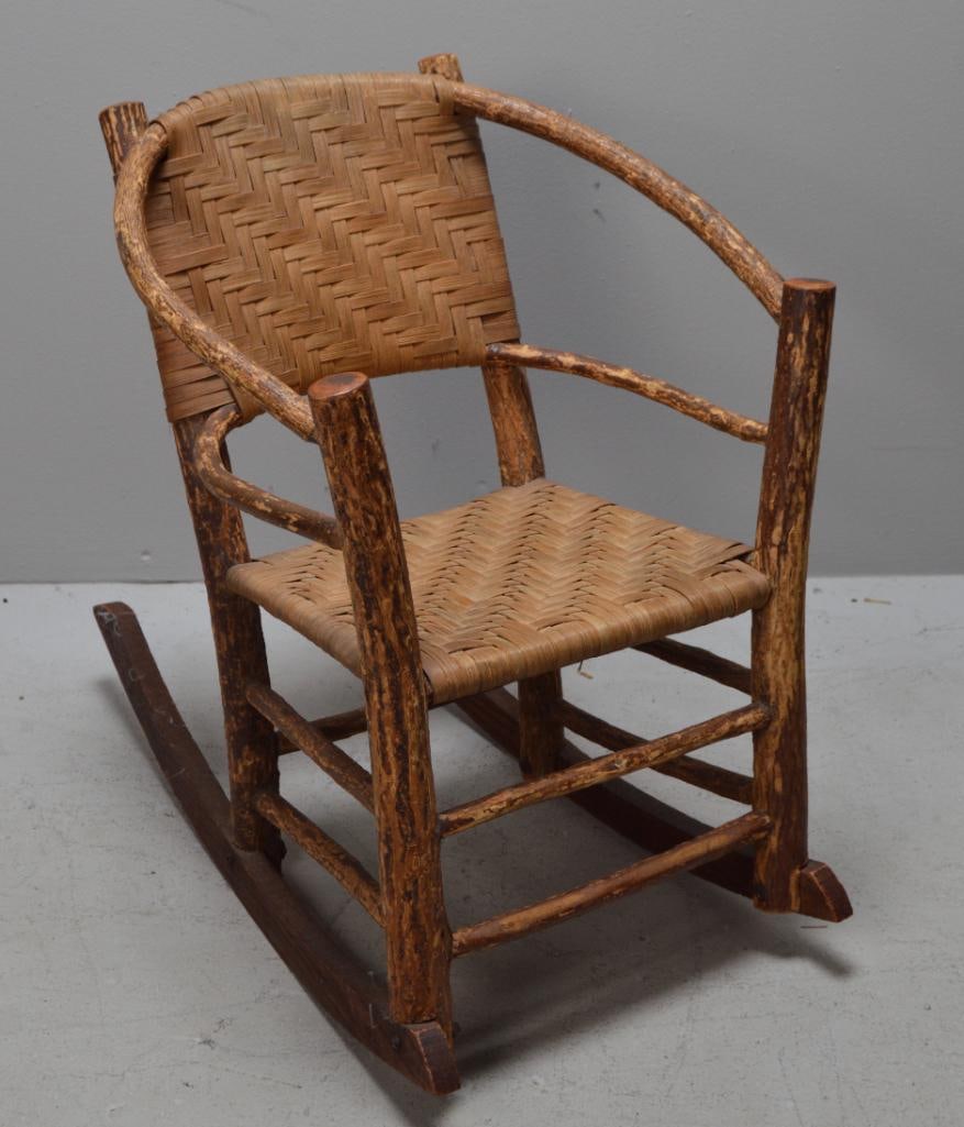 Old Hickory Child's Bentwood Rocker (1 of 4)