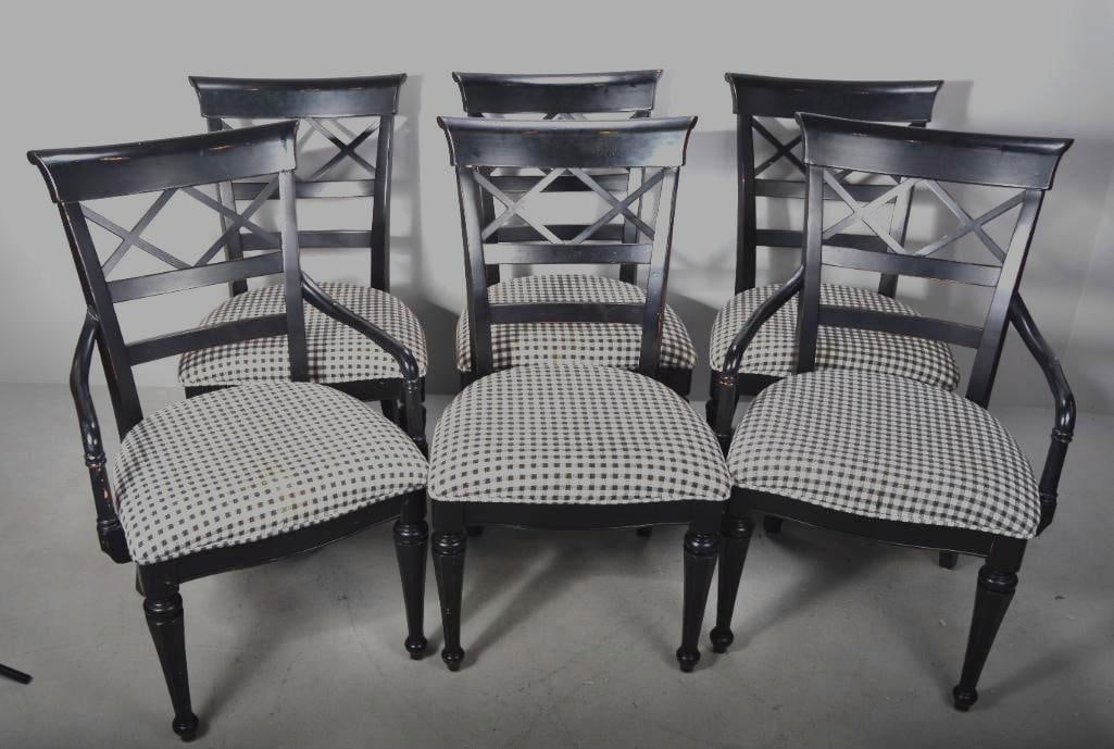 Six Regency Style Kitchen Chairs (1 of 4)