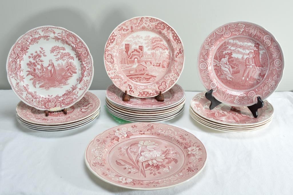 21 Spode Archive Collection Plates (1 of 11)