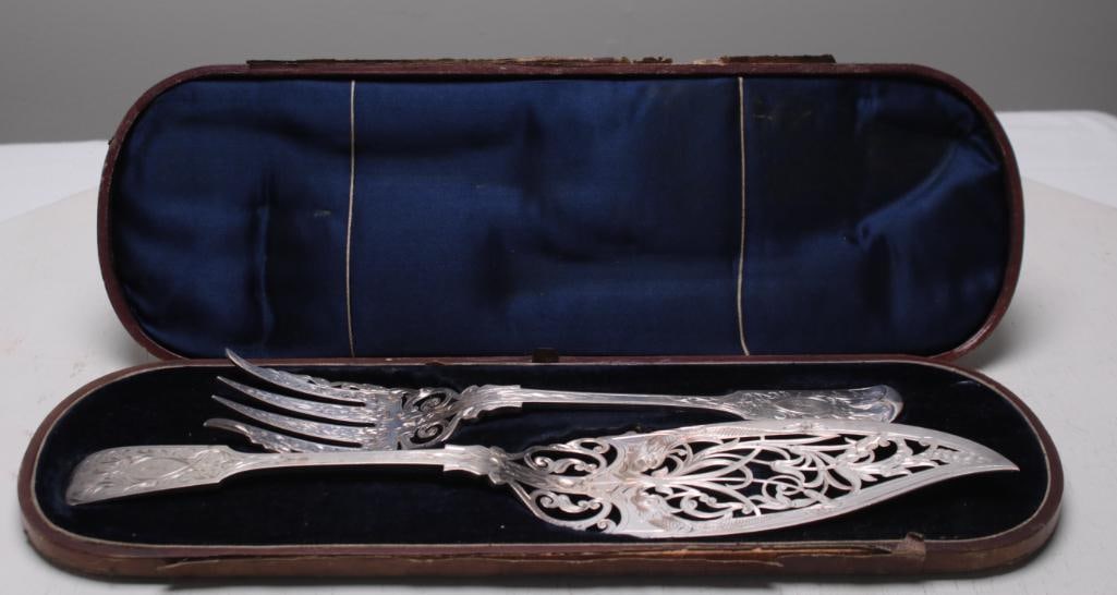 Silverplate Dessert Serving Set (1 of 7)