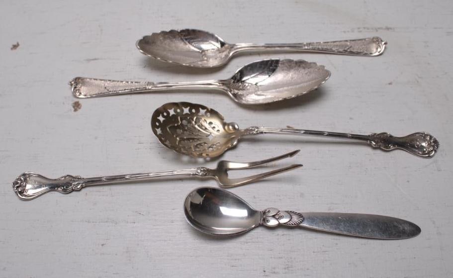 Five (5) Sterling Silver Objects (1 of 3)