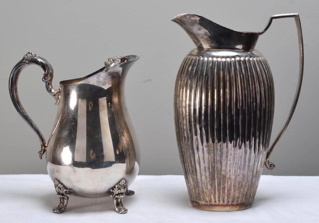 Two Silverplate Pitchers (1 of 6)