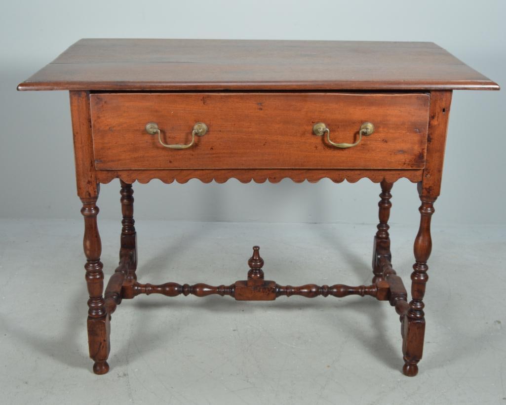 William and Mary Style Walnut Table (1 of 11)