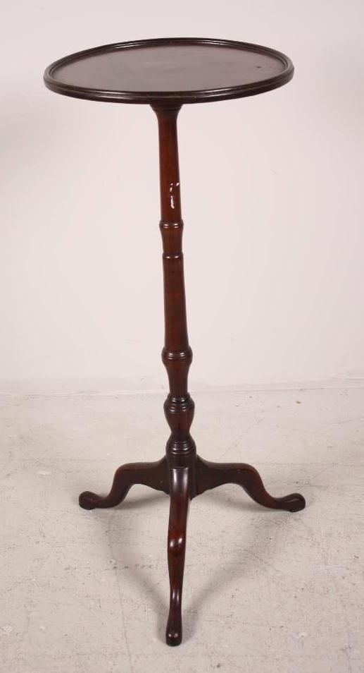 George III Mahogany Candle Stand (1 of 5)