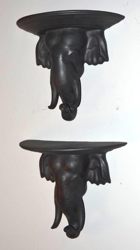 Pair of Elephant Sconces (1 of 9)