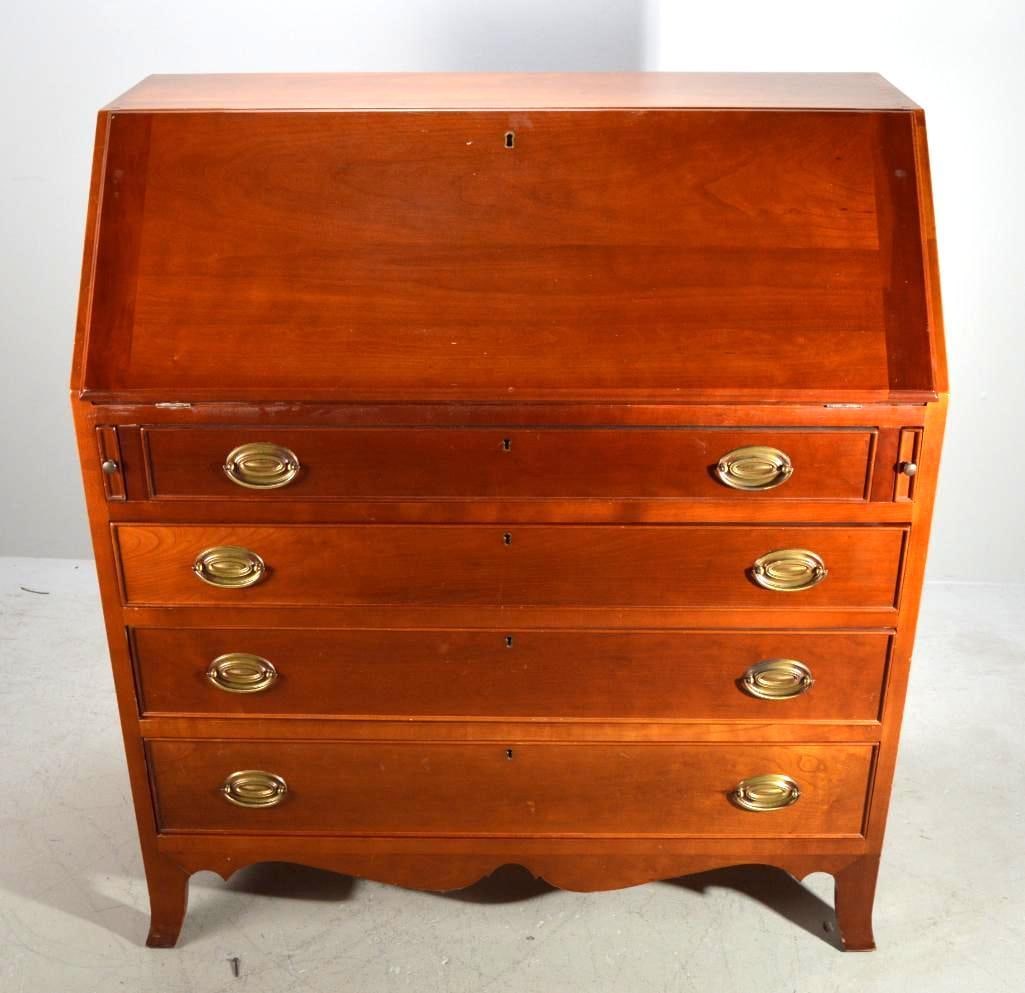 Regency Style Cherry Secretary (1 of 7)