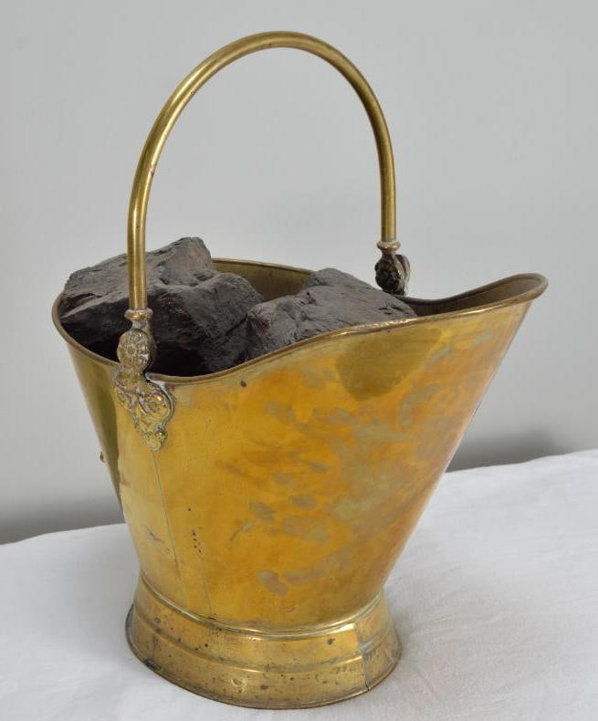Brass Coal Scuttle (1 of 7)