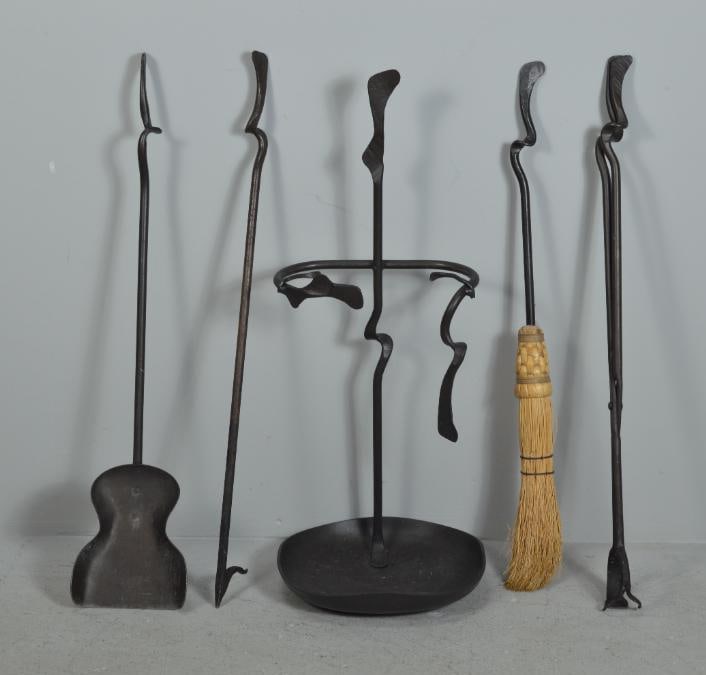 Set of Modern Fireplace Tools (1 of 6)