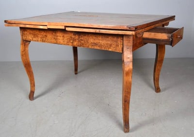 French Provincial Draw Leaf Farm Table