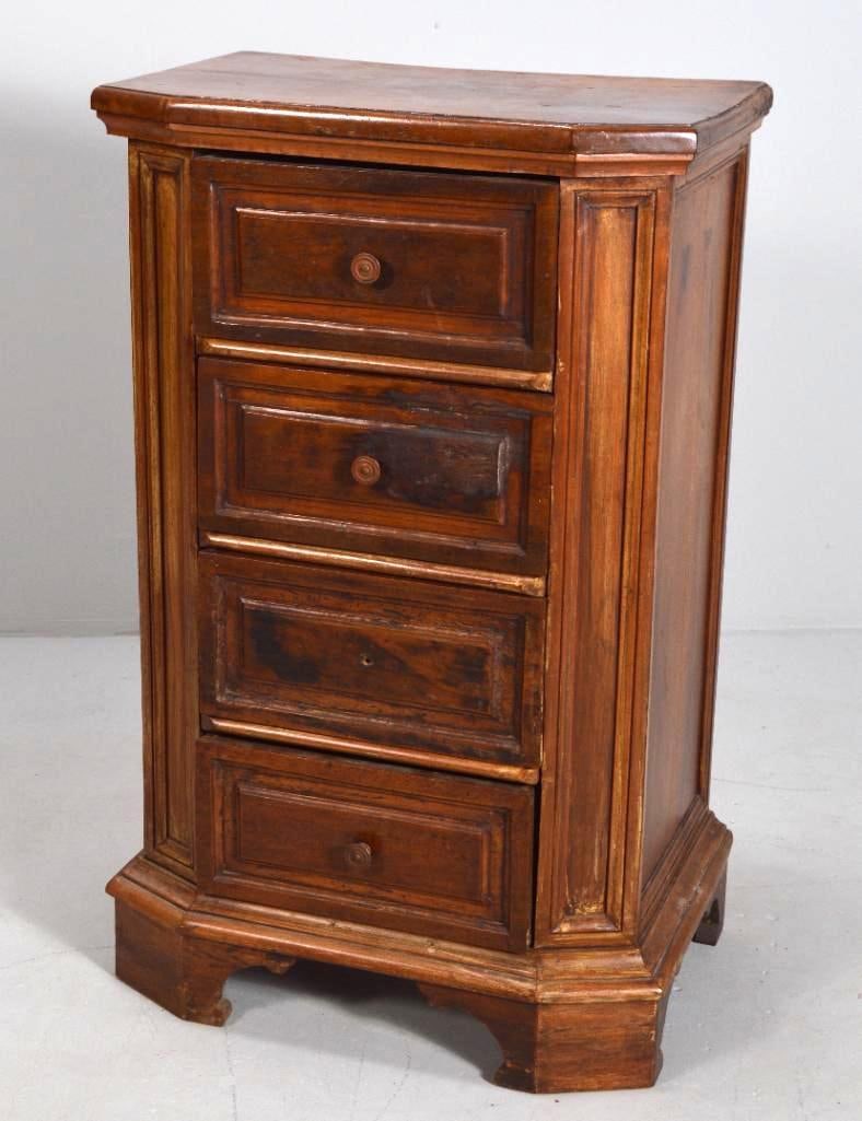 Edwardian Walnut Curio Cabinet (1 of 8)